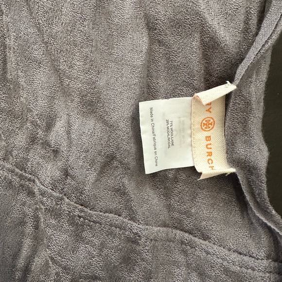 Tory Burch Logo Infinity Scarf - Picture 3 of 3